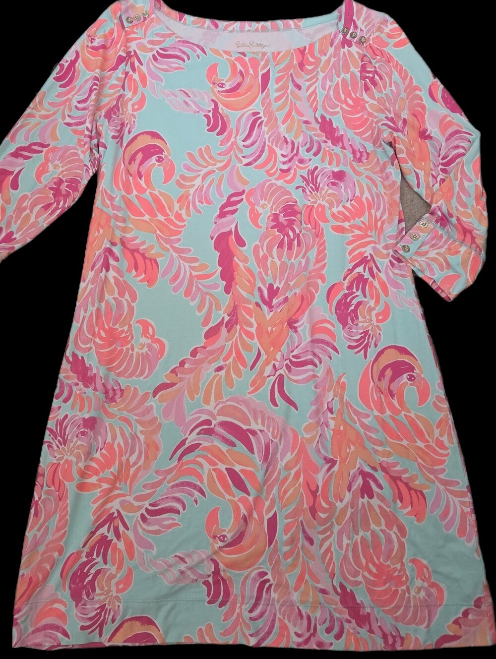 *1459 Lilly Pulitzer  used once dress Women size XL